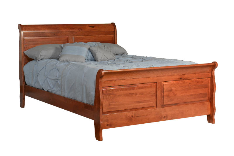 Greenville Dallas Queen Sleigh Bed Geitgey's Amish Country Furnishings