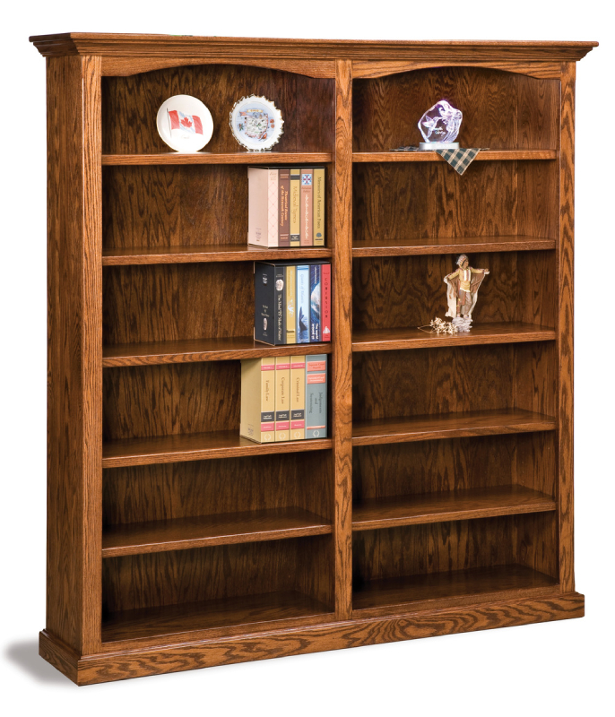 Hoosier Heritage Double Bookcase Geitgey's Amish Country Furnishings