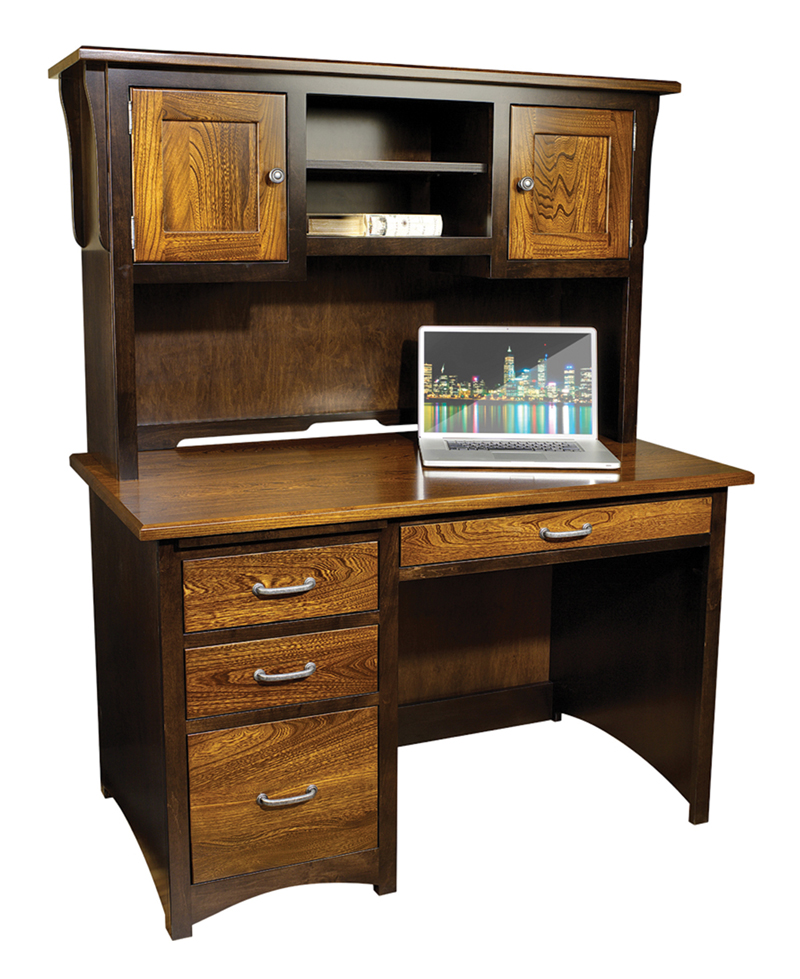 Creekside Student Desk With Hutch