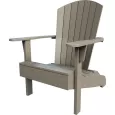 Buckeye Adirondack Chair - Weathered Wood