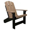 Memories Summertown Adirondack Chair - Weatherwood/Black