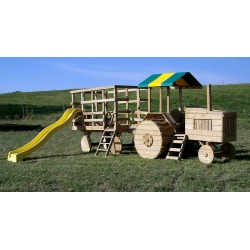 Tractor & Wagon Playset