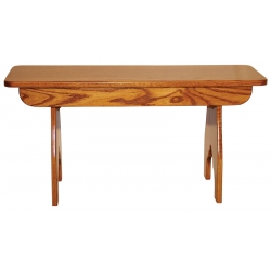 Farmside Traditional Solid Top Bench