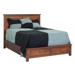 Breezewood Bed with Footboard Storage