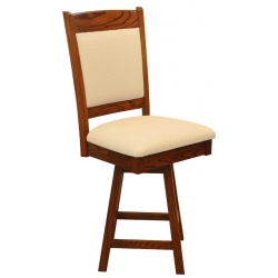 Franklin Upholstered Swivel Bar Chair