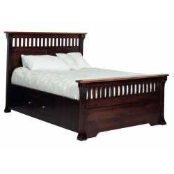 Bloomdale Bed with Pull-Out Footboard