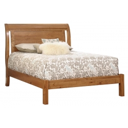 Tucson Sleigh Bed w/ Low Footboard