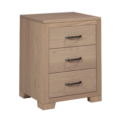 Willoughby Three Drawer Nightstand