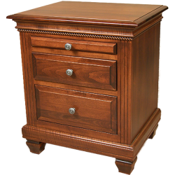 Florentine 2 Drawer Nightstand with Pullout