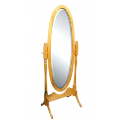 Antique Oval Cheval Mirror