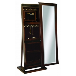 Trenton Shaker Leaner Mirror - 48" Jewelry Box