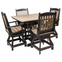 44" Counter Height Table Set