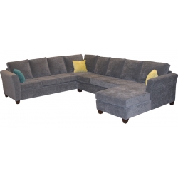 Sectional Couch with Chaise
