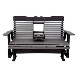 5' Scrollback Glider with Fold Down Console