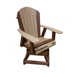 Adirondack Swivel Dining Chair