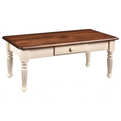 Colonial Fluted Coffee Table
