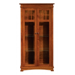Ethan Cabinet with Glass Shelves