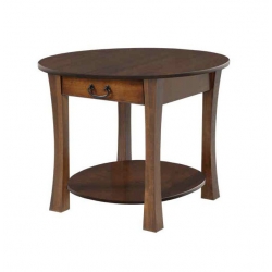 Woodbury Round End Table