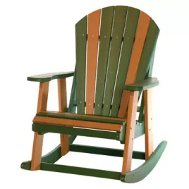 Poly Adirondack 2' Single Rocker
