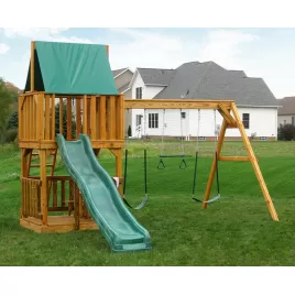 Wooden Brick Playset