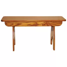 Farmside Traditional Solid Top Bench