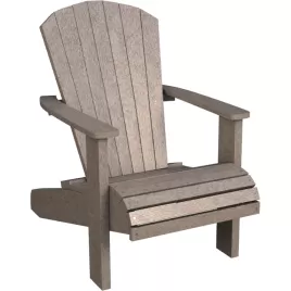 Buckeye Adirondack Chair - Weathered Wood