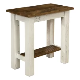 Mill Cart Chairside Table
