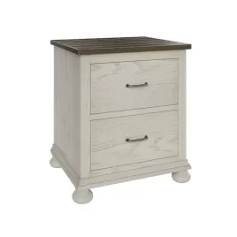 Hickory Grove Two Drawer Nightstand