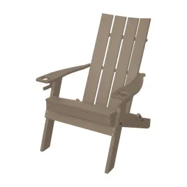 A&L Hampton Folding Adirondack Chair