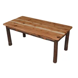 A&L Rustic Hickory Coffee Table
