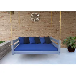 A&L Full Homestead Hanging Daybed - Graphite Paint