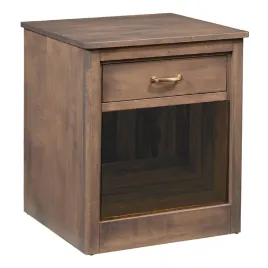 Vermilion Open Nightstand
