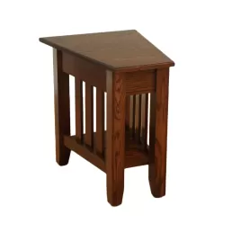 Mission Wedge End Table