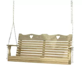 6' Crown Swing with Hearts