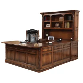 Lexington U-Shaped Desk & Hutch