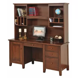 Manhattan 66" Credenza & Hutch