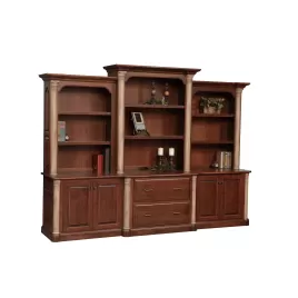 Jefferson 113" Base & Three Piece Hutch