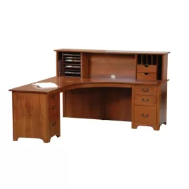 Liberty Corner Desk and Open Hutch