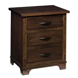 Brooklyn 3 Drawer Nightstand