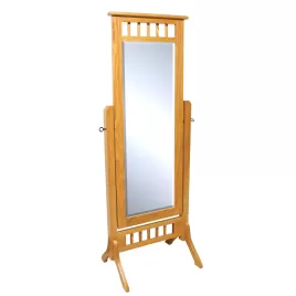 Open Top Mission Cheval Mirror