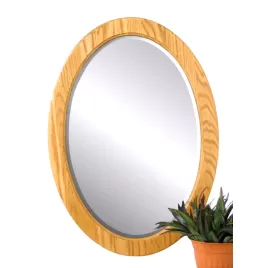 Large Oval Wall Mirror