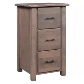 Barn Floor 3 Drawer File Cabinet
