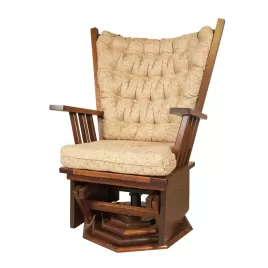 #296 NP High Back Swivel Glider