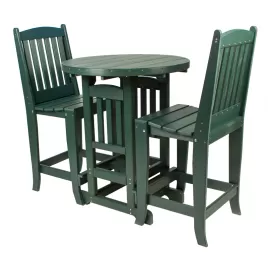 33" Round Bar Table Set