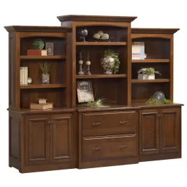Liberty 98" Base & 3 Piece Hutch