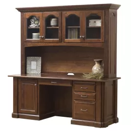 Signature Credenza and Hutch