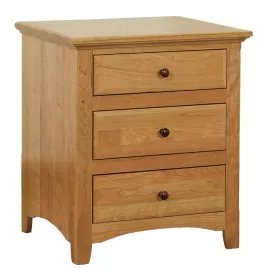 Salem 3 Drawer Nightstand