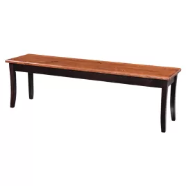 Curved Shaker Leg Bench