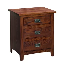Royal Mission 3 Drawer Nightstand