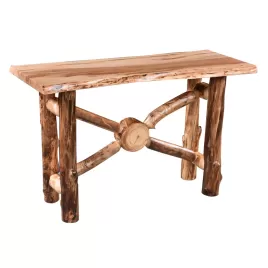 Aspen Wormy Maple Sofa Table